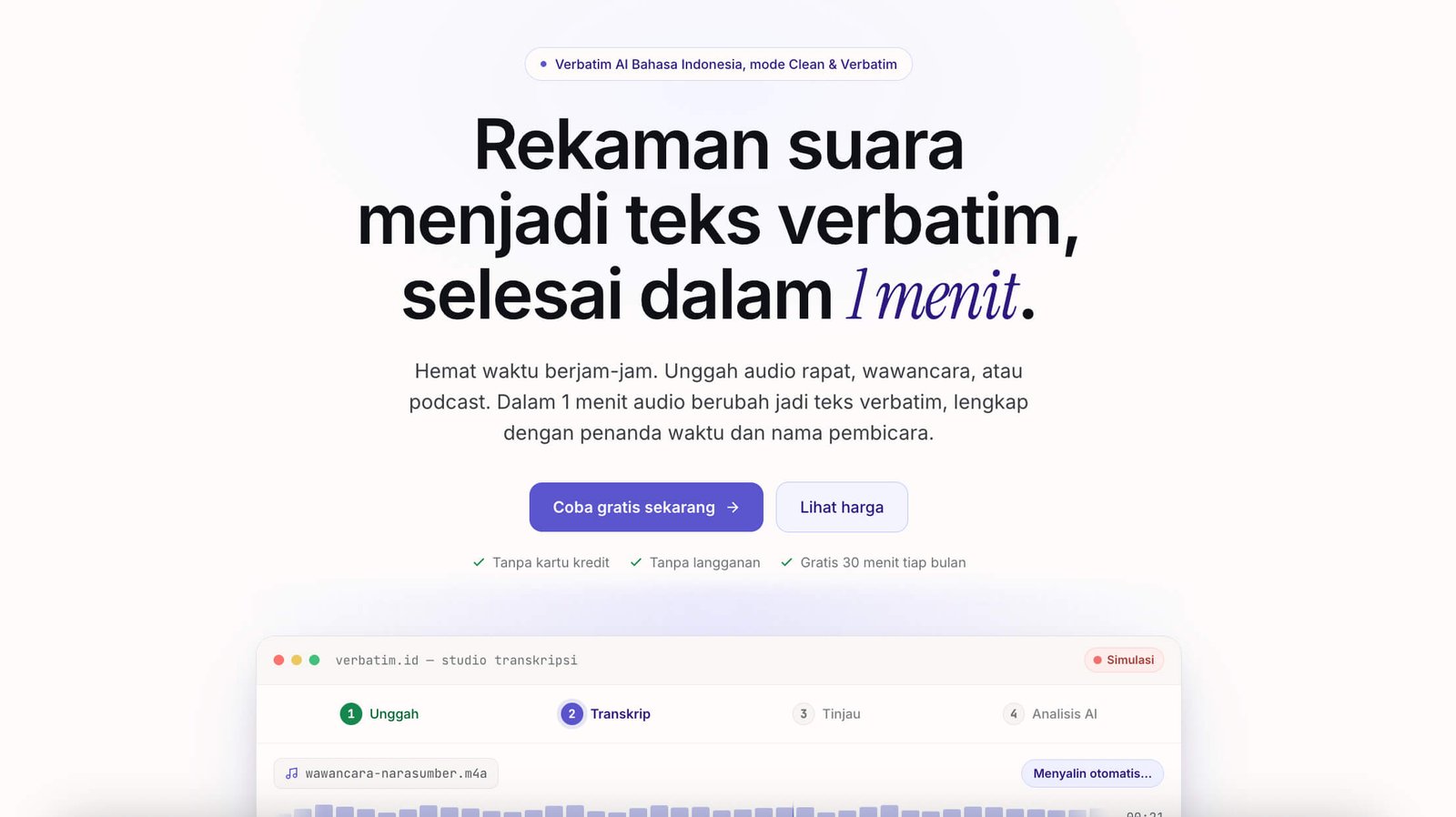 Ubah suara menjadi teks